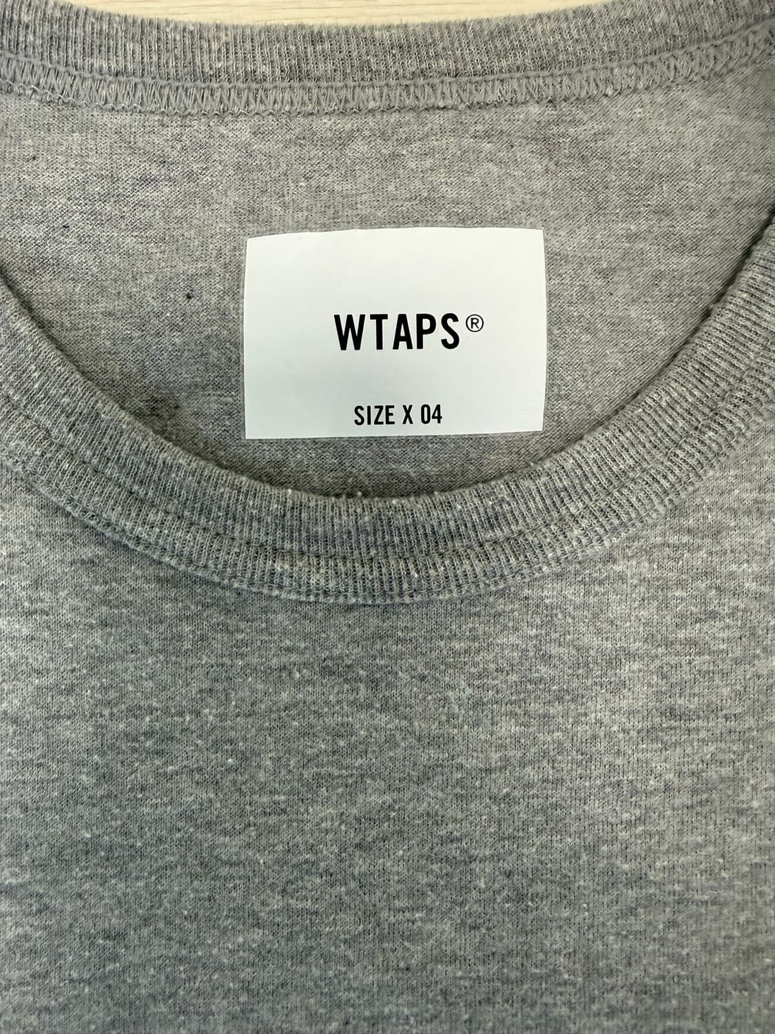 더블탭스 WTAPS 아카데미 레터로고 티셔츠 XL 상품이미지4