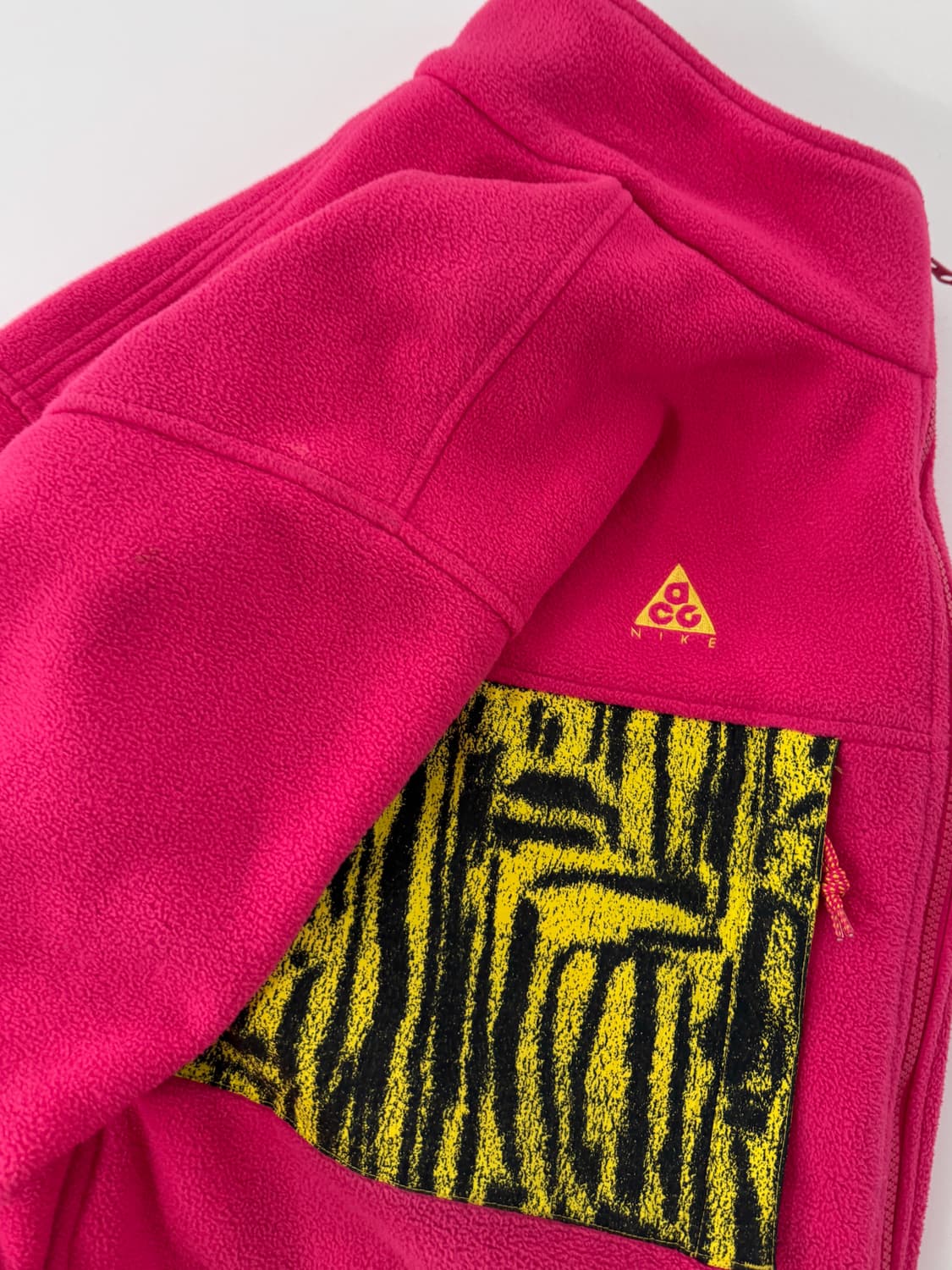 나이키 ACG 오버핏 마이크로 플리스 자켓 러쉬 핑크 상품이미지5