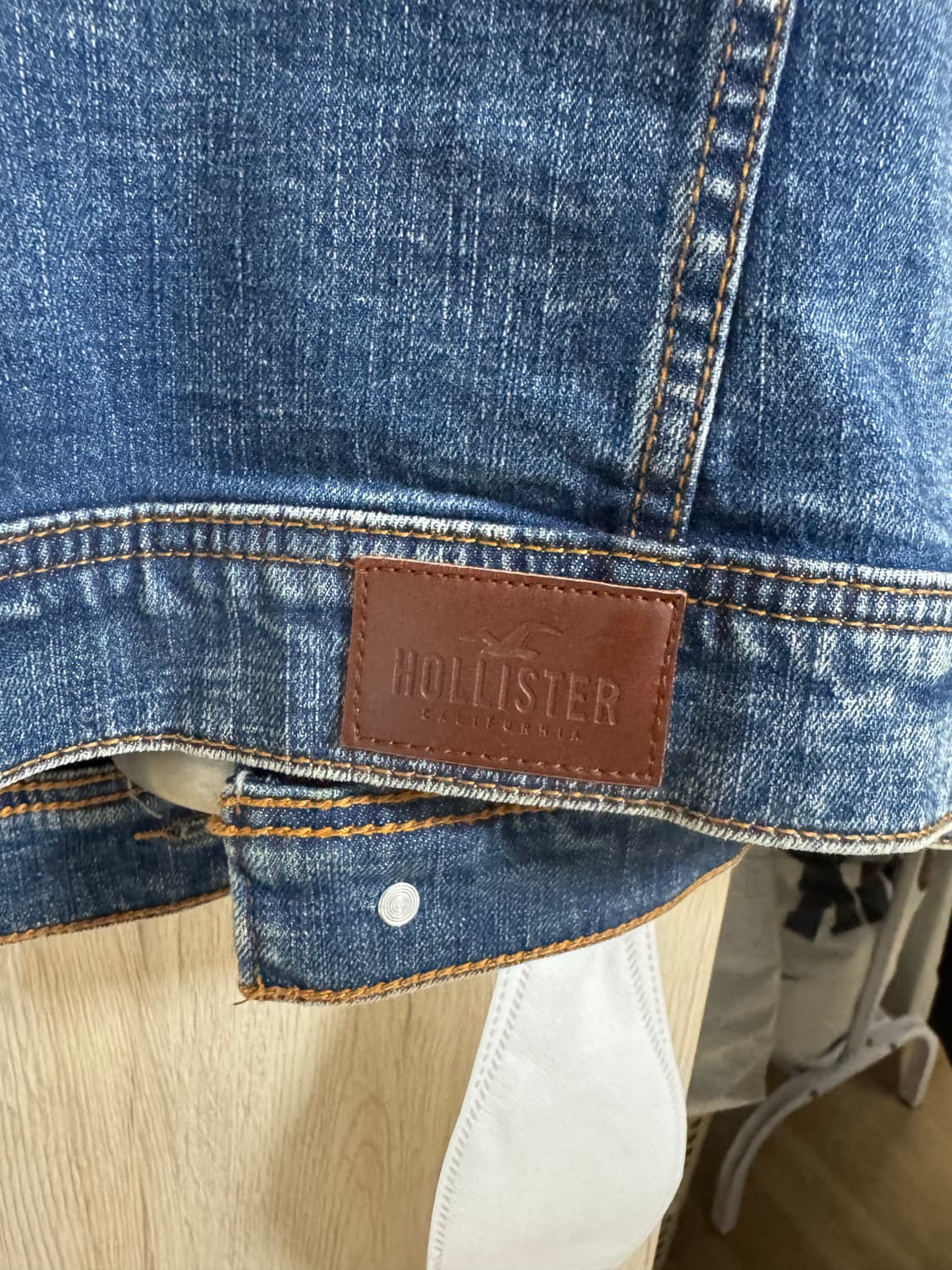 홀리스터 청자켓 XL 상품이미지5