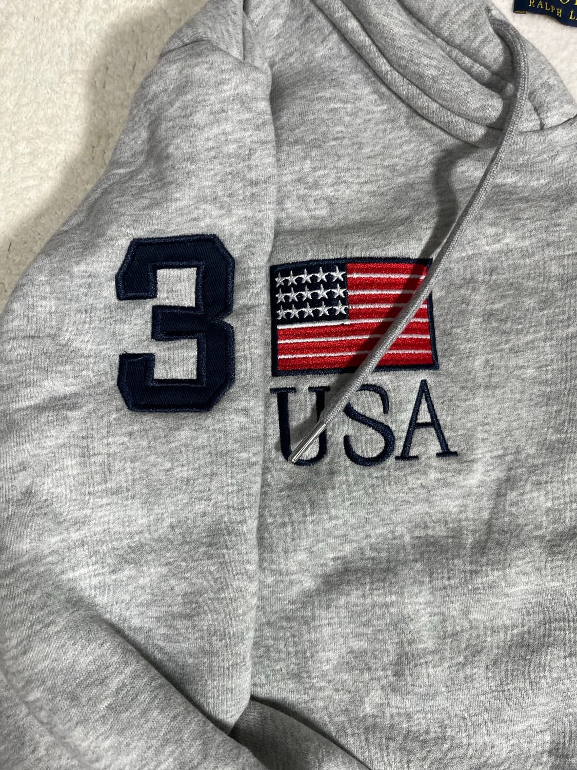 빈티지) 폴로 란프로렌 USA 후드집업 상품이미지2