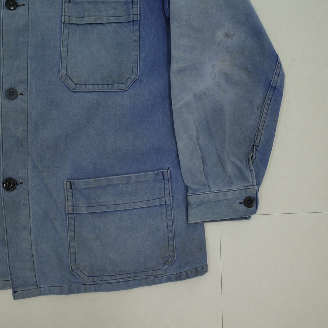 70s 프렌치 페이드 워크 초어 자켓  상품이미지3