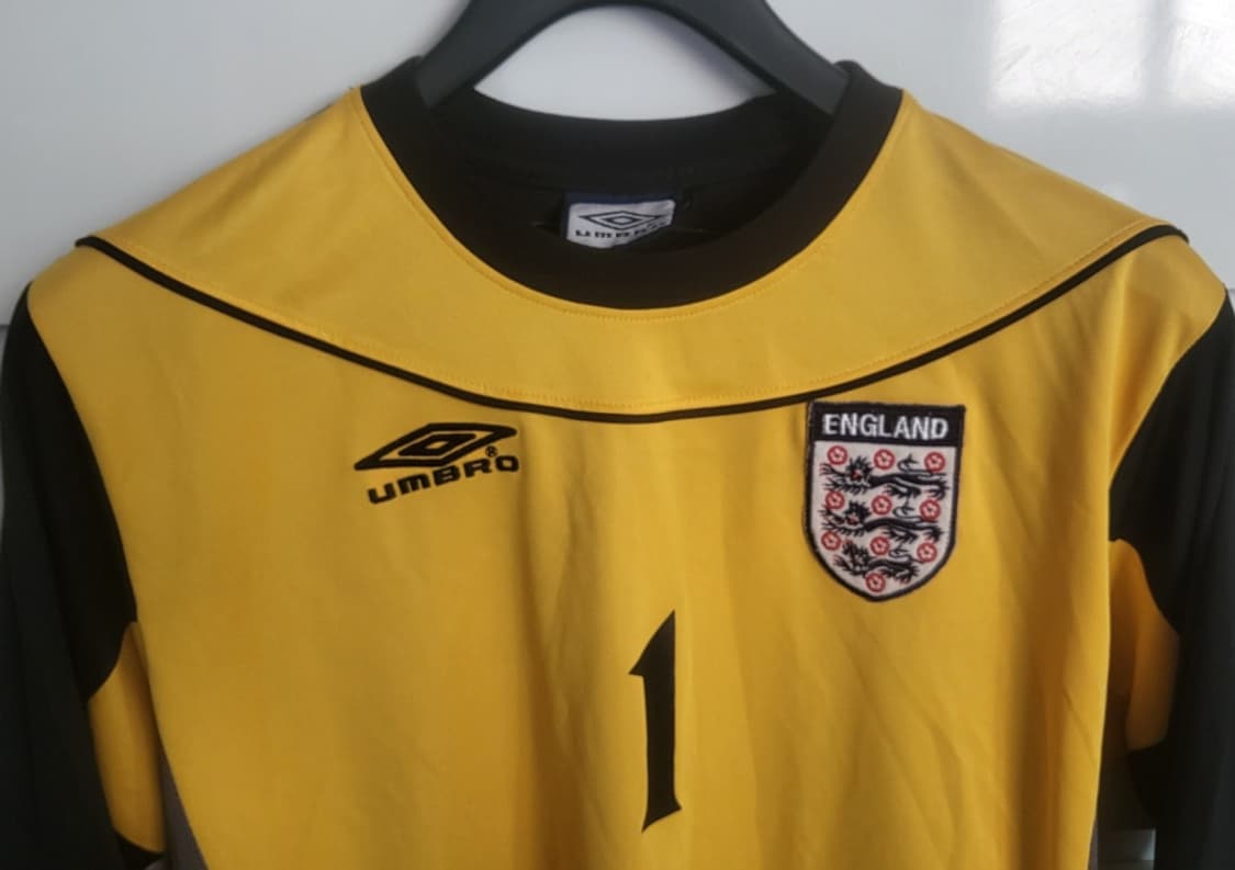 엄브로 1995-1997시즌 잉글랜드 국대 데이먼드 시먼 GK 상품이미지2