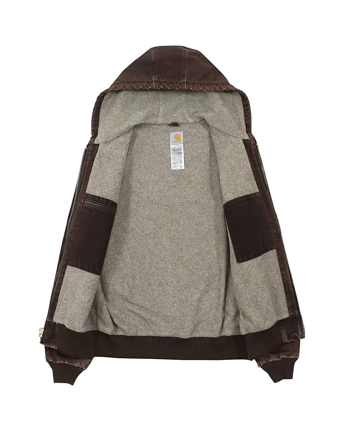 2011 칼하트 EJ004 DKB 덕 액티브 자켓 쉐르파 안감 브라운 상품이미지3