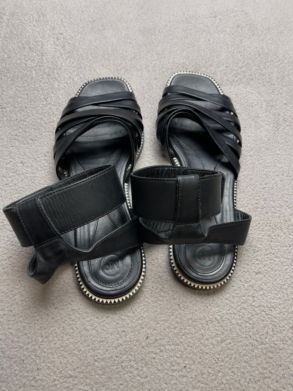 [38] 알렉산더 맥퀸 leather sandals -250 상품이미지8