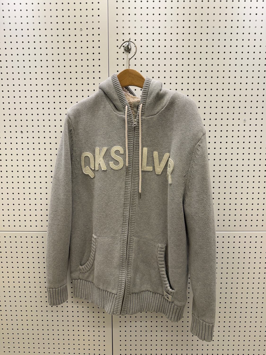 퀵실버 양털 니트 집업 U1332 상품이미지2