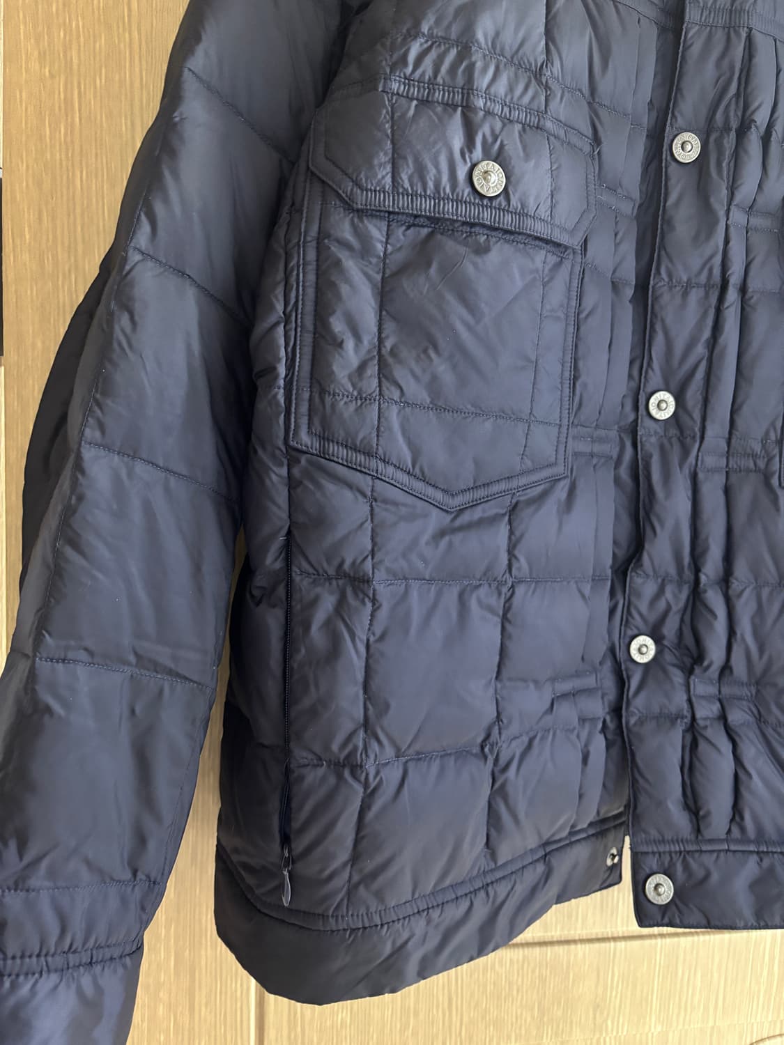 Taion 타이온 트러커 다운 자켓 네이비 M 상품이미지3