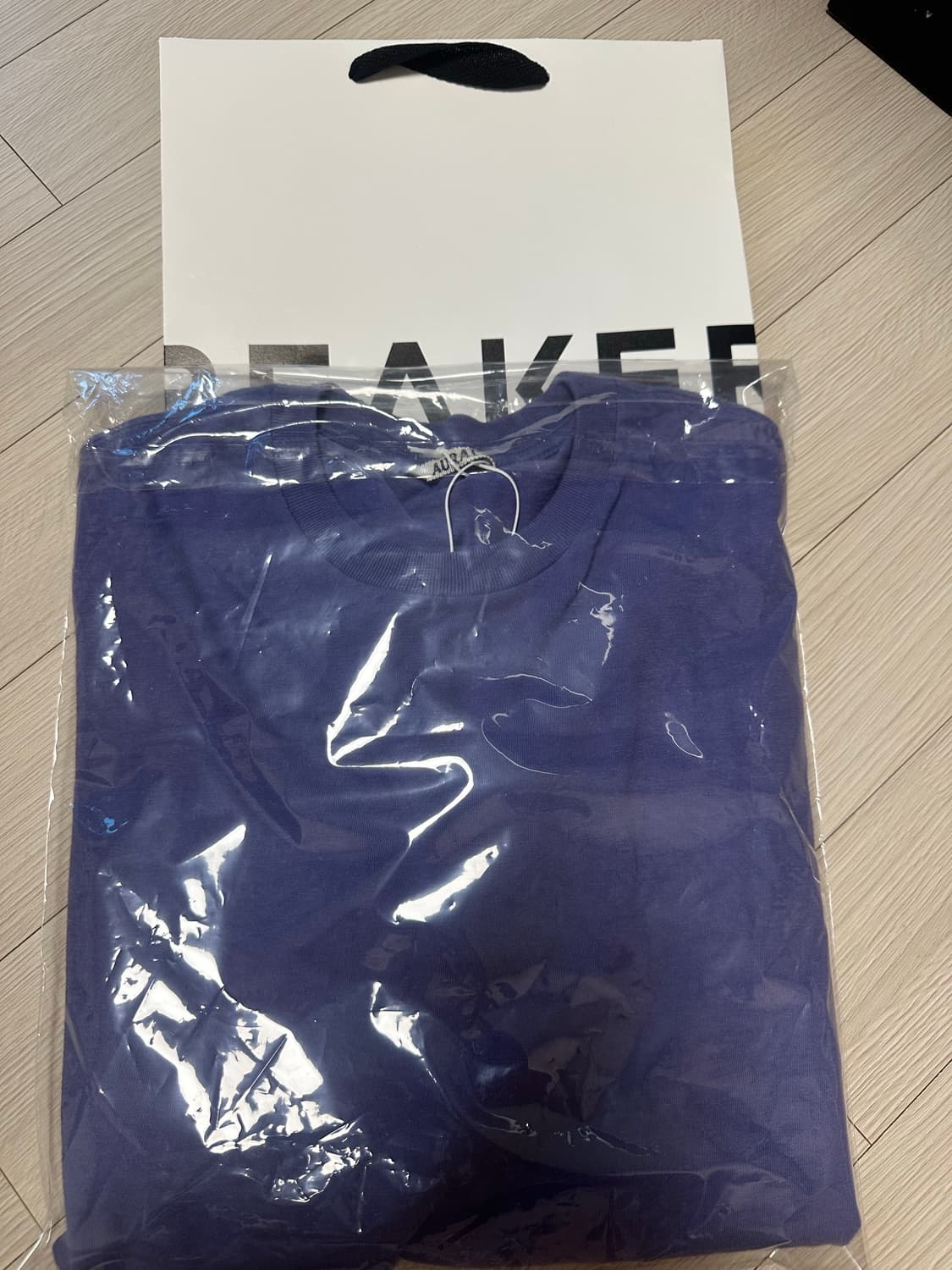 AURALEE 브러쉬드 오가닉 코튼 저지 티셔츠 4 상품이미지5