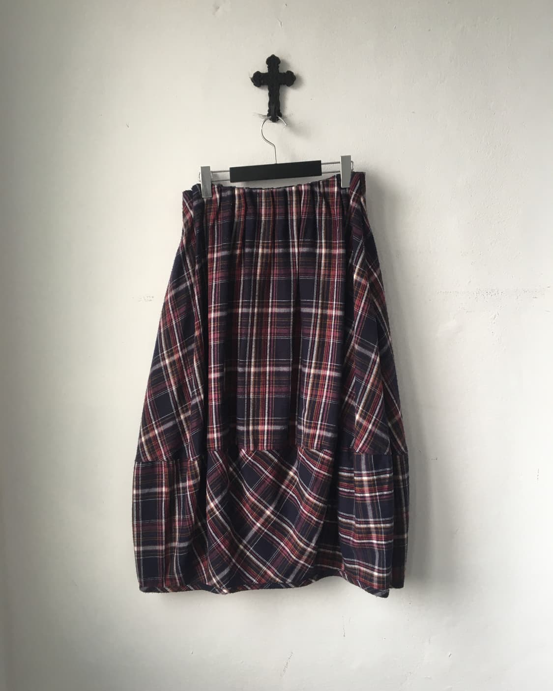 Check pattern skirt 상품이미지2