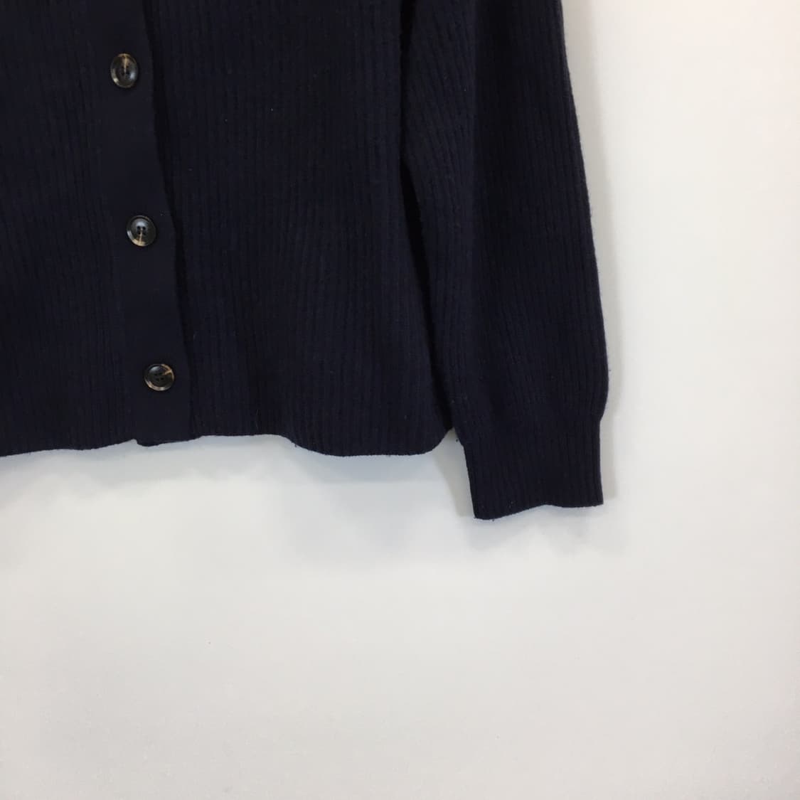 마시모두띠 라나울 캐시미어 케이블 니트가디건 M 상품이미지3