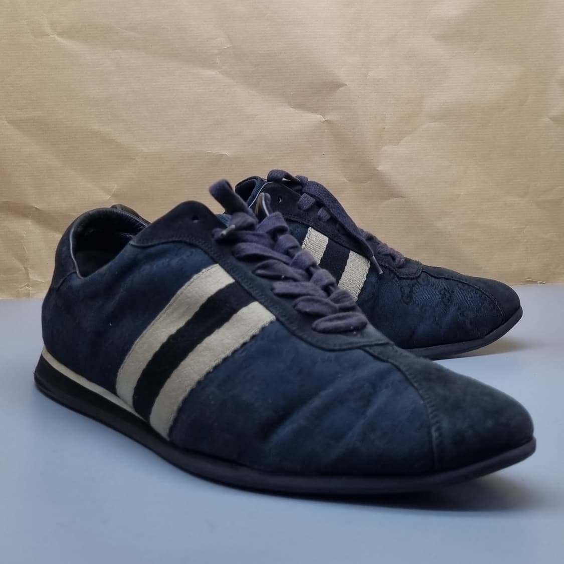 구찌 캔버스 남성스니커즈44 280 상품이미지1