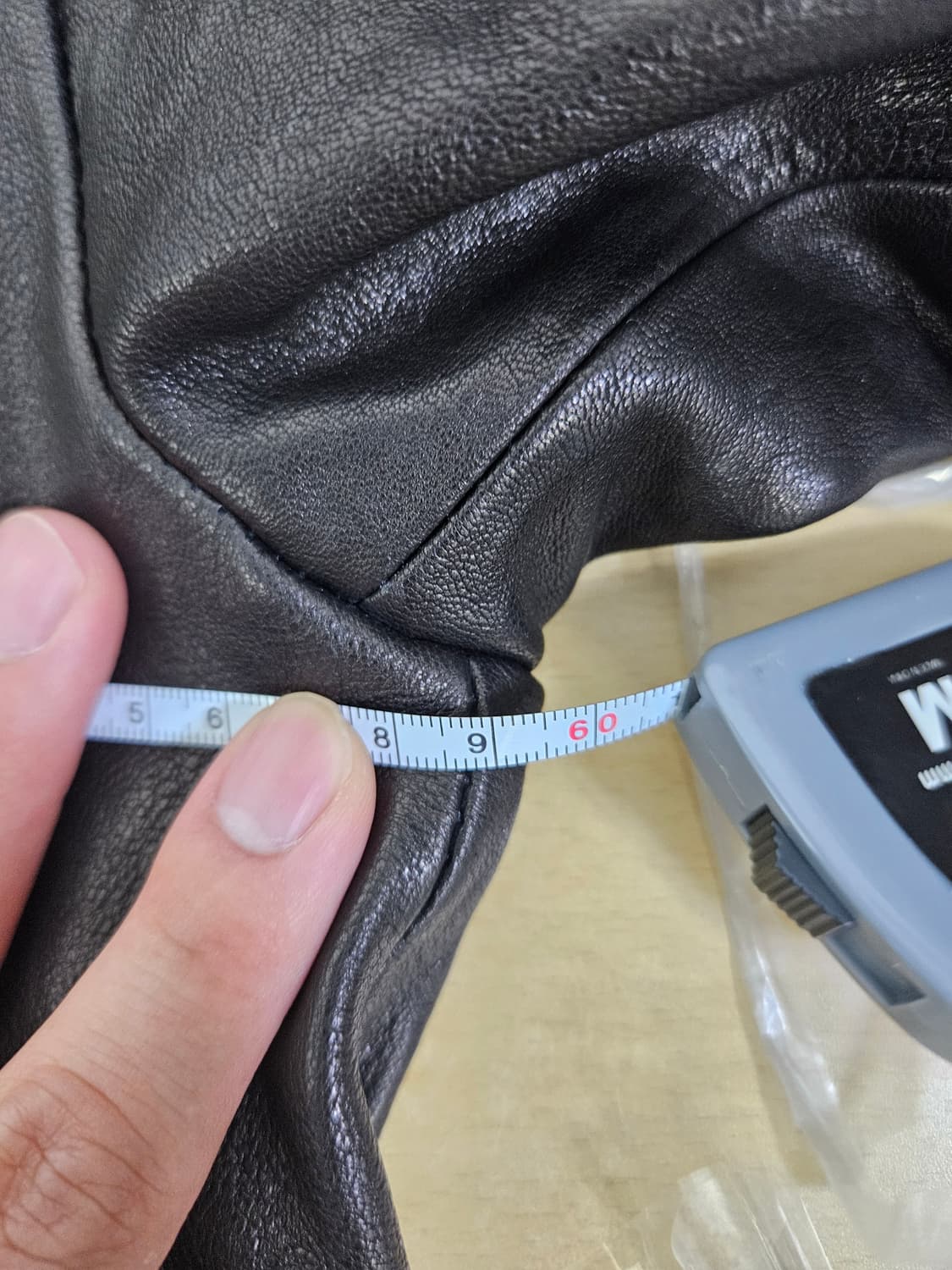 준지 289레더자켓 46사이즈 상품이미지8