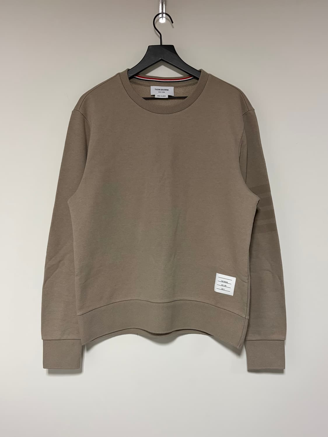 스트라이프 클래식 루프백 저지 맨투맨 3 상품이미지1