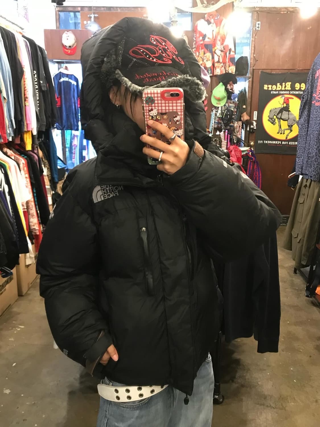 ⭐️ 노스페이스 써밋 윈드스토퍼 히말라야 구스다운 패딩 상품이미지4