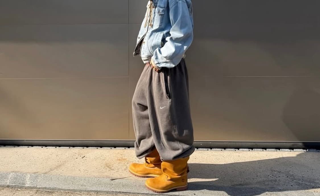 [XXL] 나이키X마틴로즈 플리스 팬츠 차콜헤더 상품이미지1