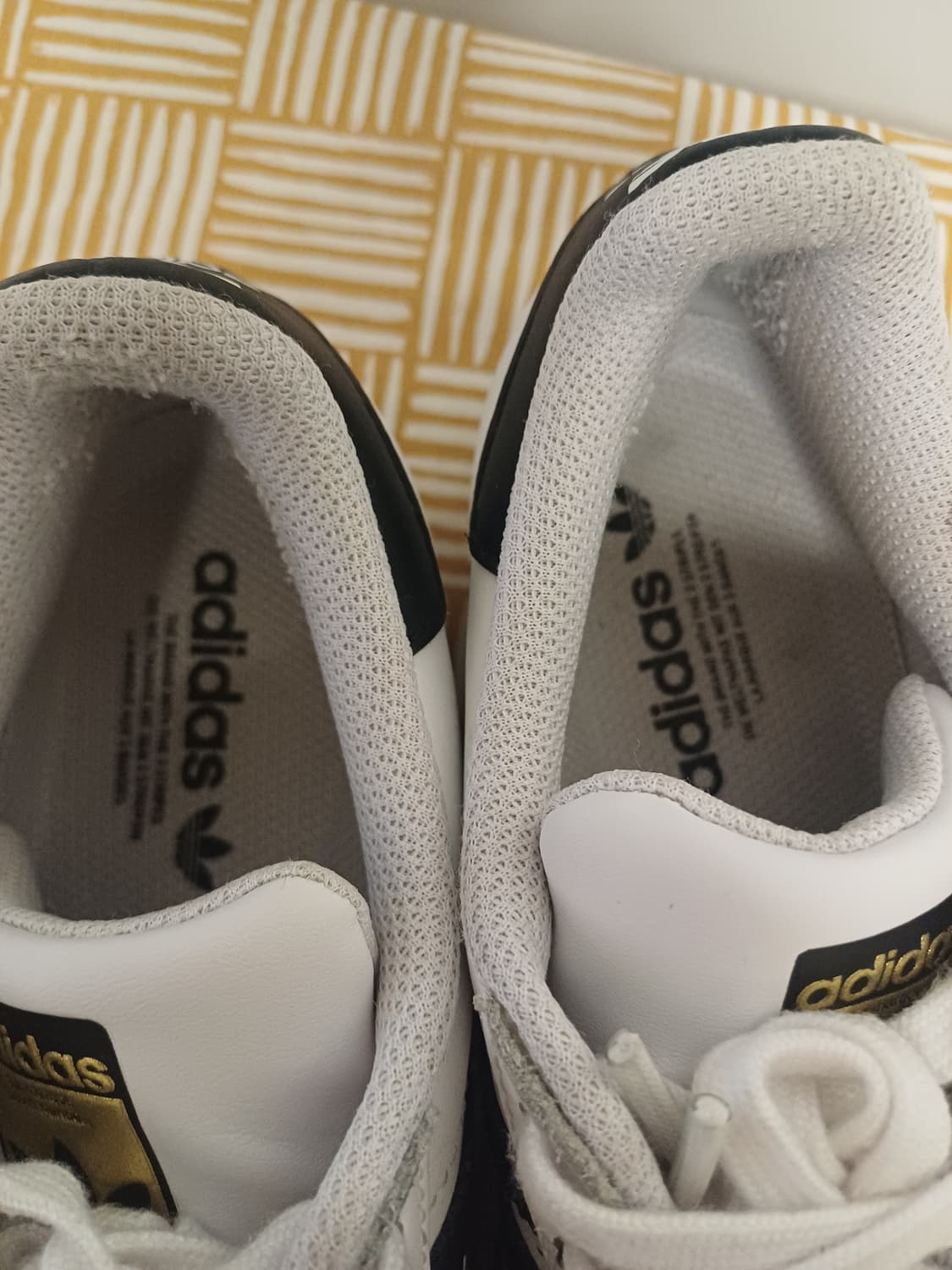 아디다스 슈퍼스타 오리지널스 화이트 블랙 (225) 상품이미지4