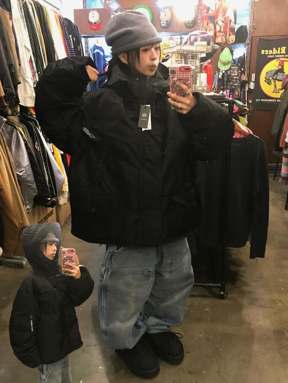 GU x Undercover Heat Padded Convertibl 상품이미지1