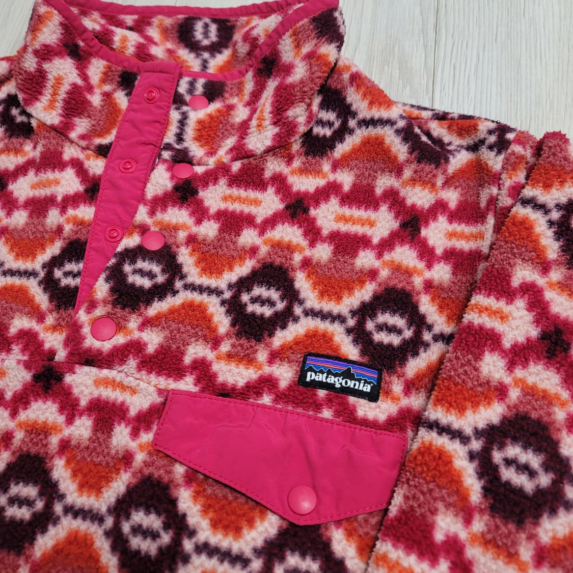 [우먼M] <상태A급> 파타고니아 신칠라 헤비웨이트 아즈텍 상품이미지3