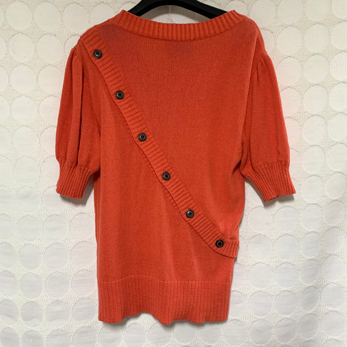 비비안 웨스트우드 레드 니트 반팔 상품이미지4