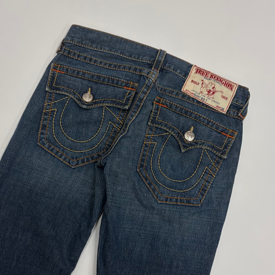 트루릴리젼 리키 빅티 데님팬츠 33 상품이미지3