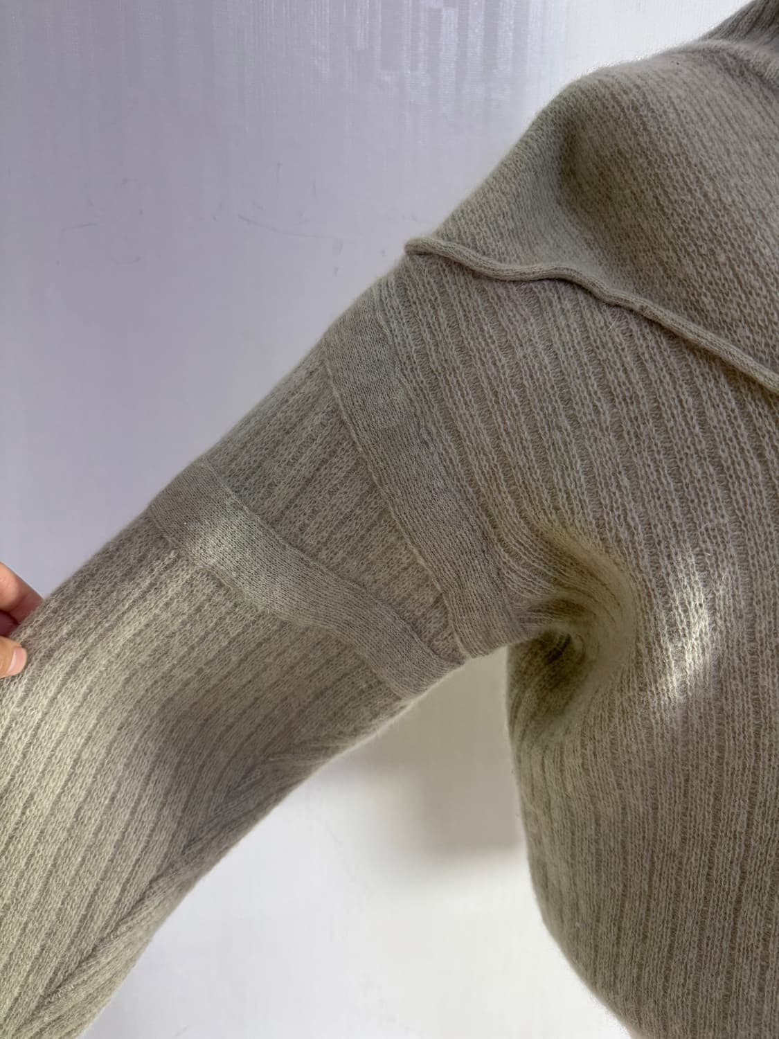 80s 클로드 몬타나 하이넥 니트 아방가르드  상품이미지6