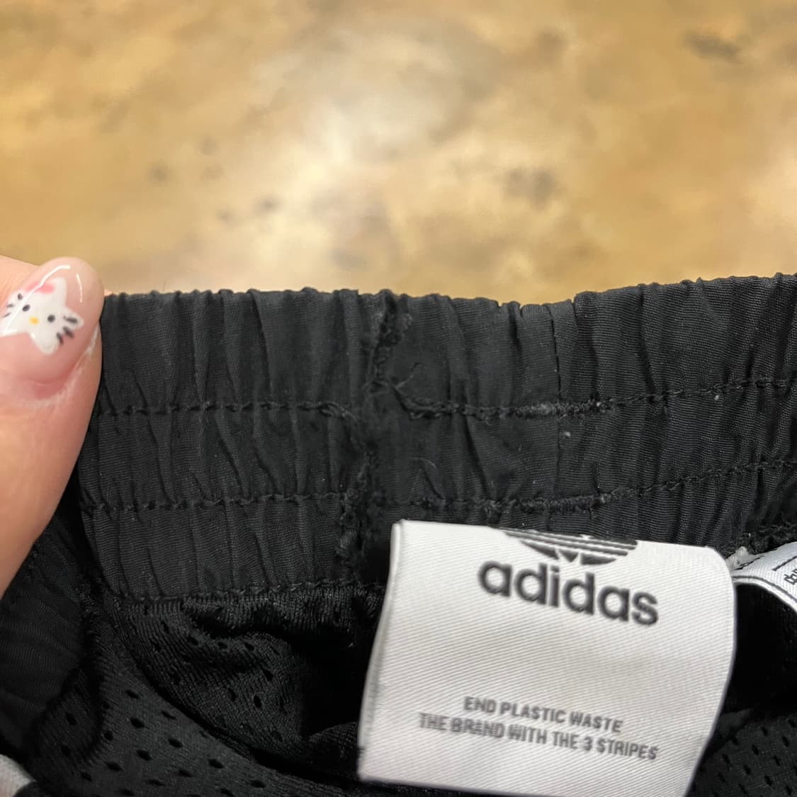 [정품/L] 아디다스 삼선 트레이닝 바지 블랙 b12 상품이미지4