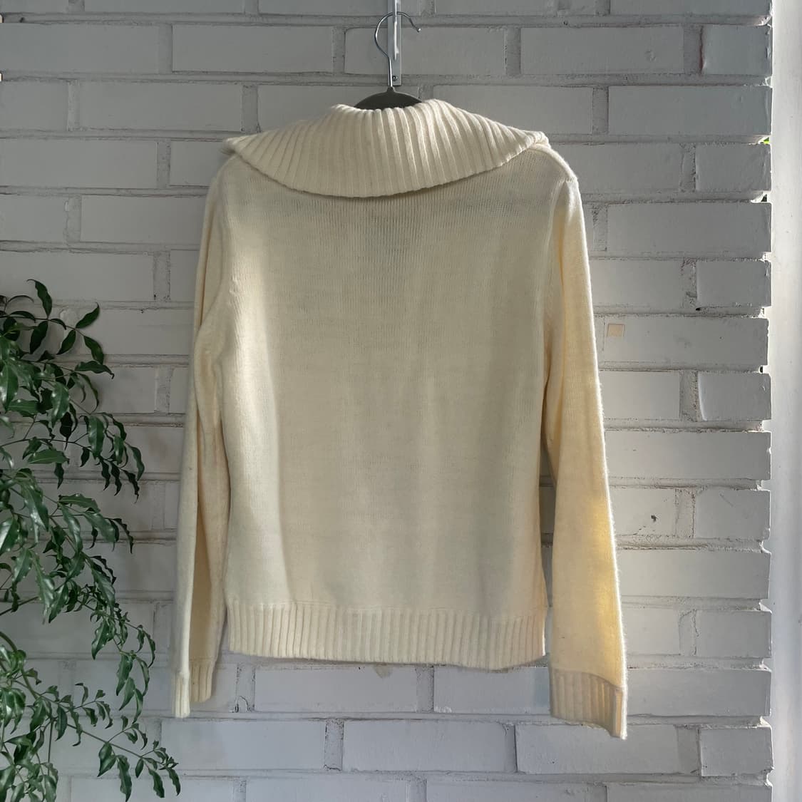 폴로 랄프로렌 아이보리 니트 집업 상품이미지7