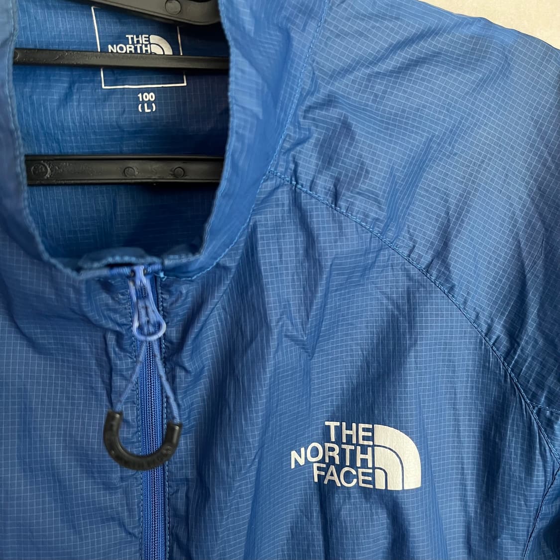 노스페이스 바람막이 블루 (L/100)  상품이미지4