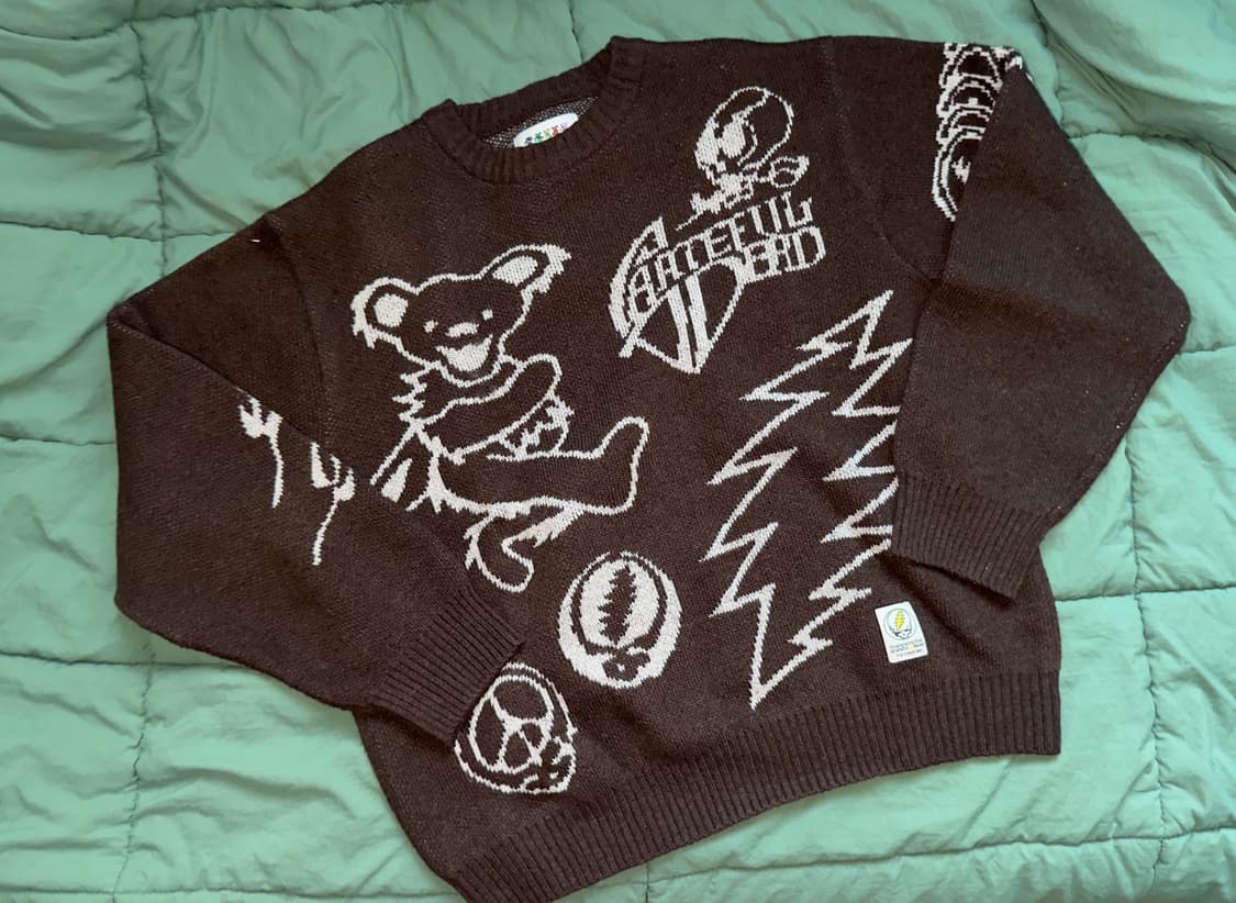 GD Iconography Knit Sweater Brown 상품이미지1