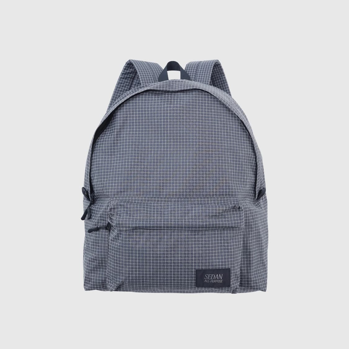 [FREE] 세단올퍼포즈 그리드 백팩 챠콜​ 상품이미지1