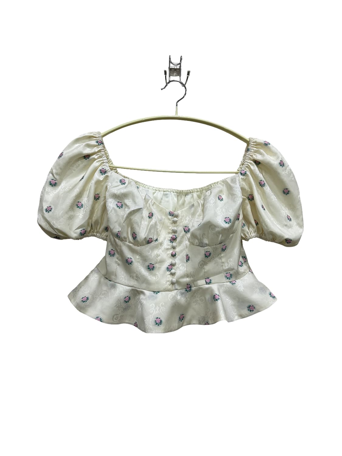 서쿠키 자수 크롭티 상품이미지1