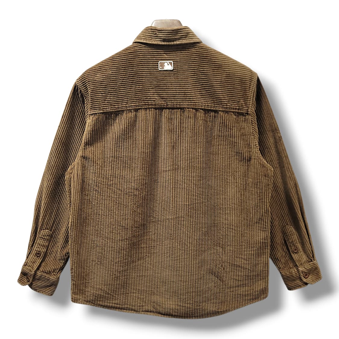 [M] MLB 브라운 보스턴 레드삭스 코듀로이 자켓형 셔츠 상품이미지2