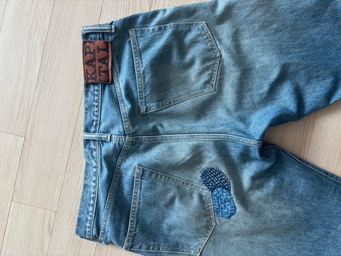 캐피탈 선인장 자수 데님 34 상품이미지7