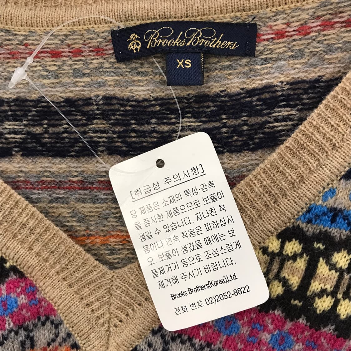 브룩스브라더스 페어아일니트 새상품 [XS] 상품이미지5