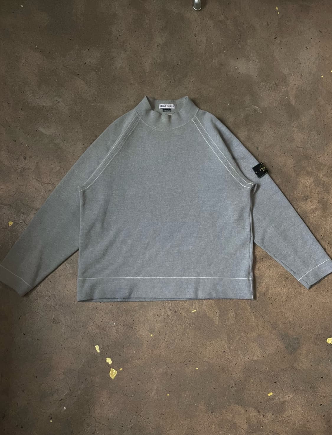 [XL] 98AW 스톤아일랜드 아카이브 하프 넥 니트 상품이미지1