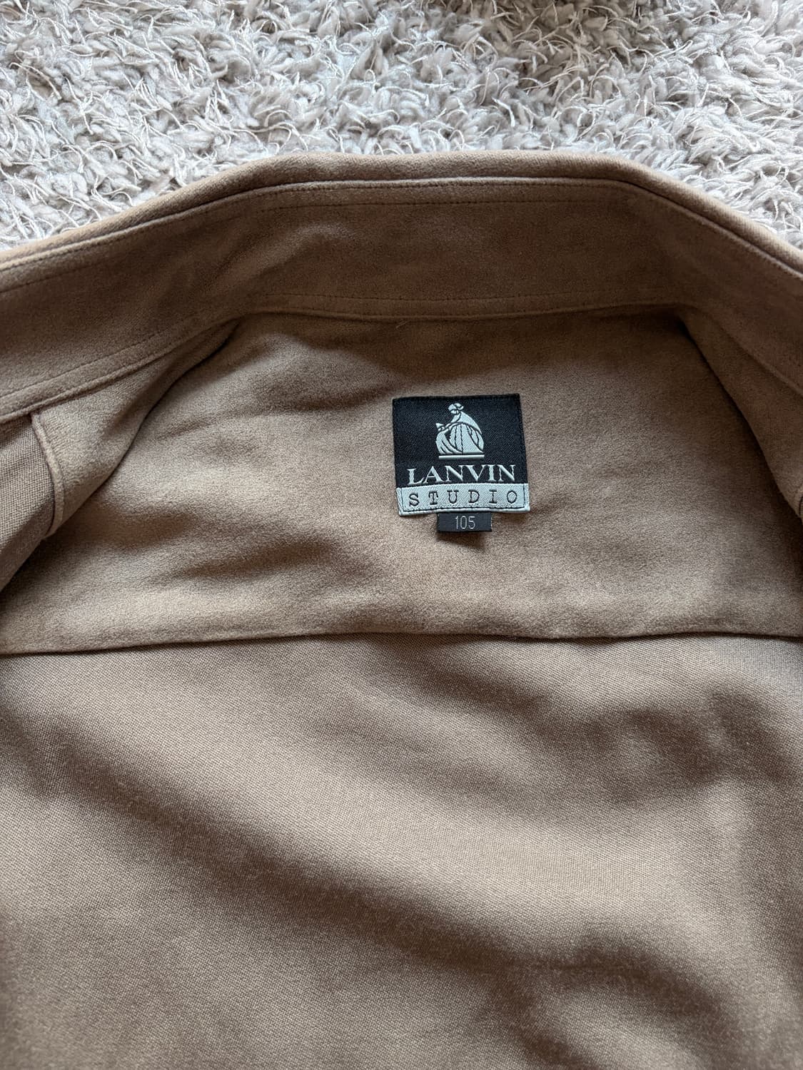 랑방 울셔츠 (스웨이드느낌남) 105 상품이미지6