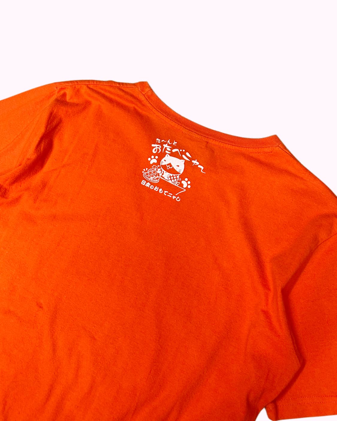 NECOBUCHI-SAN printing orenge t-shirt 상품이미지4