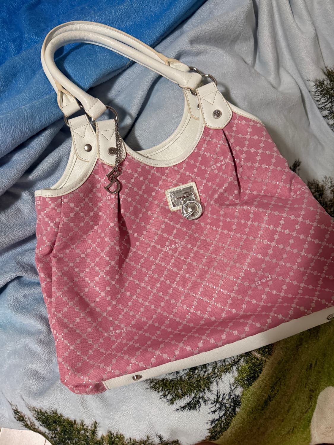 핑크앤다이안 가방 갸루가방 핑크가방 y2k 상품이미지1