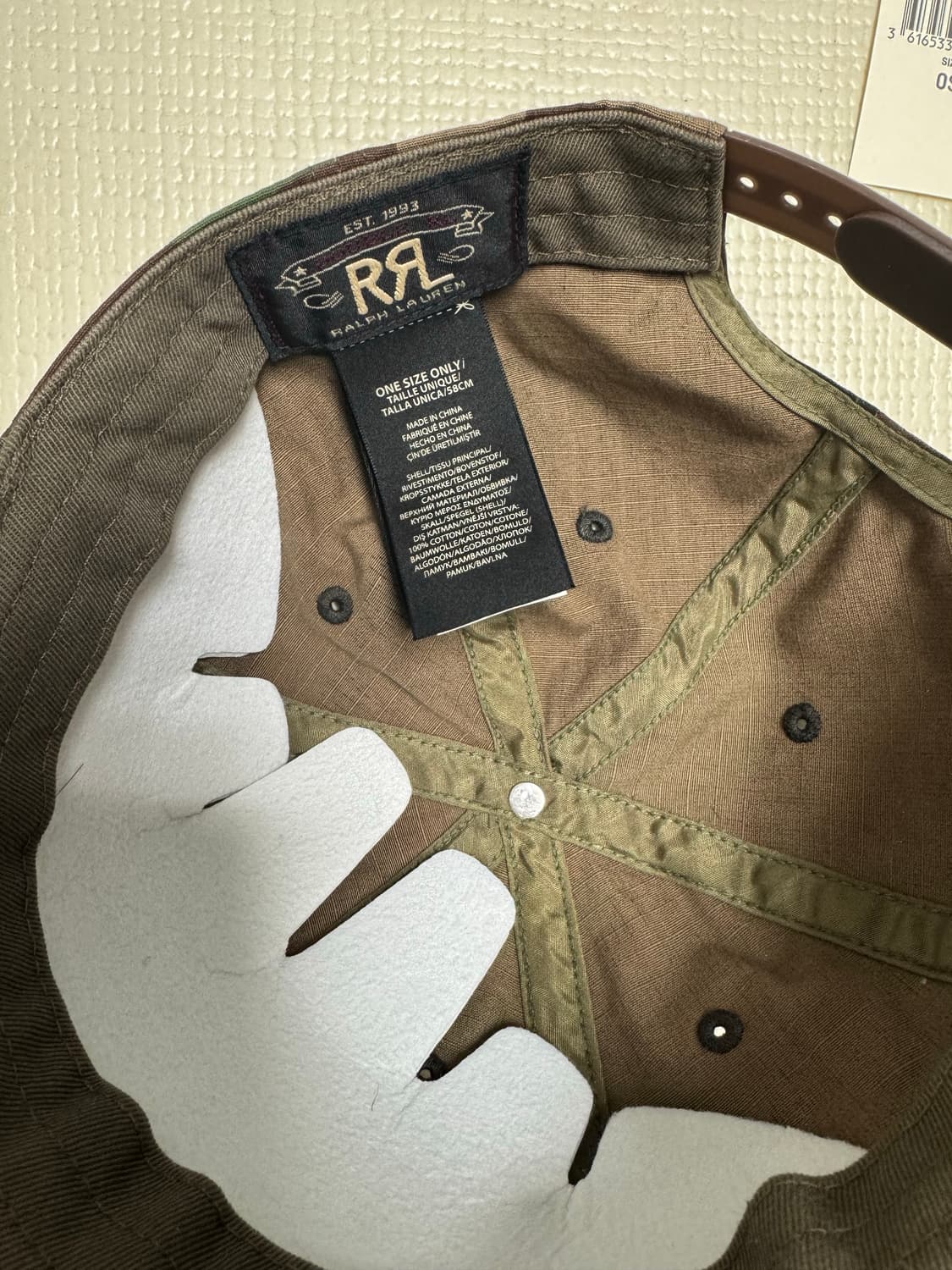 rrl 볼캡 우드랜드 판매 상품이미지4