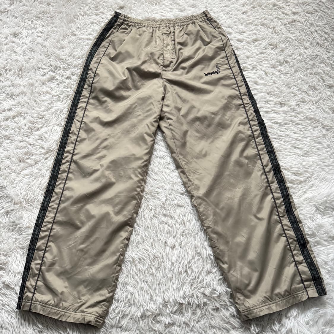 YOSHIDA YOU 일본빈티지 y2k 나일론 팬츠 와이드팬츠 l 34 상품이미지2