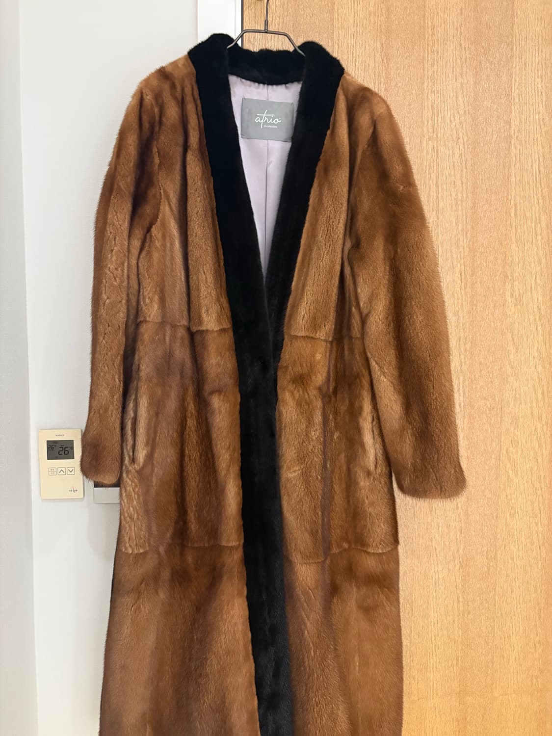 브라운 빈티지컬러 밍크 상품이미지1