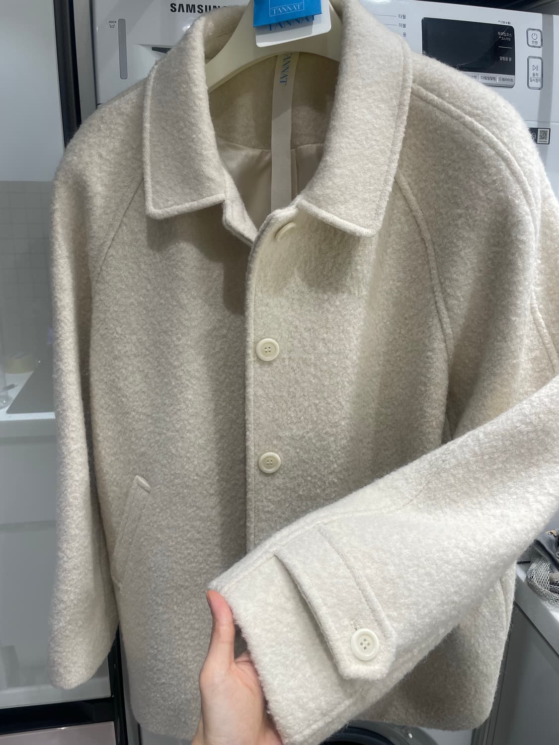 타낫 에토 알파카 하프코트 상품이미지7