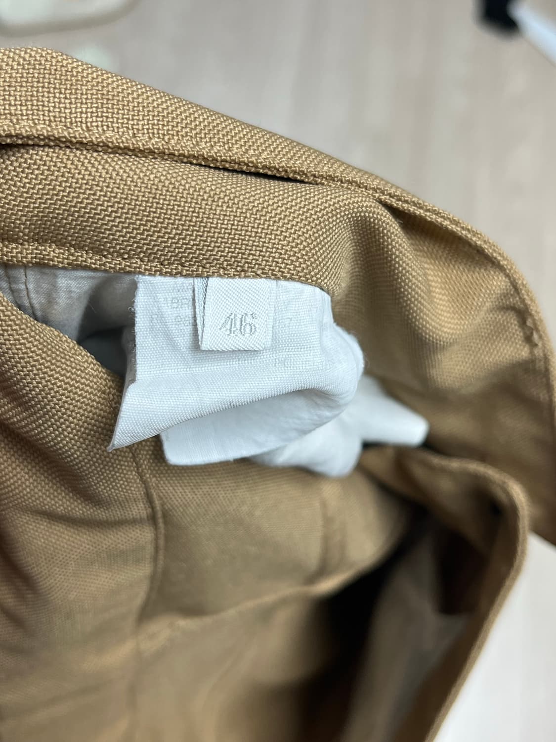 Miumiu prada tan trouser(46) 상품이미지5