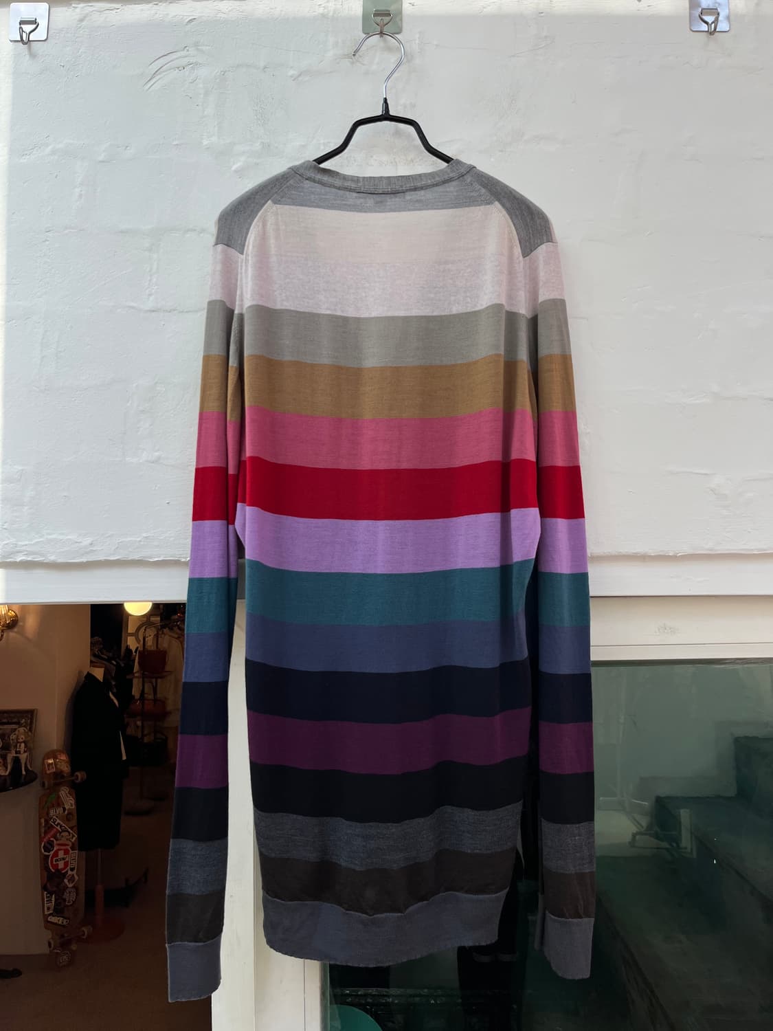 John Smedley 여성 메리노 울 가디건 L 상품이미지6