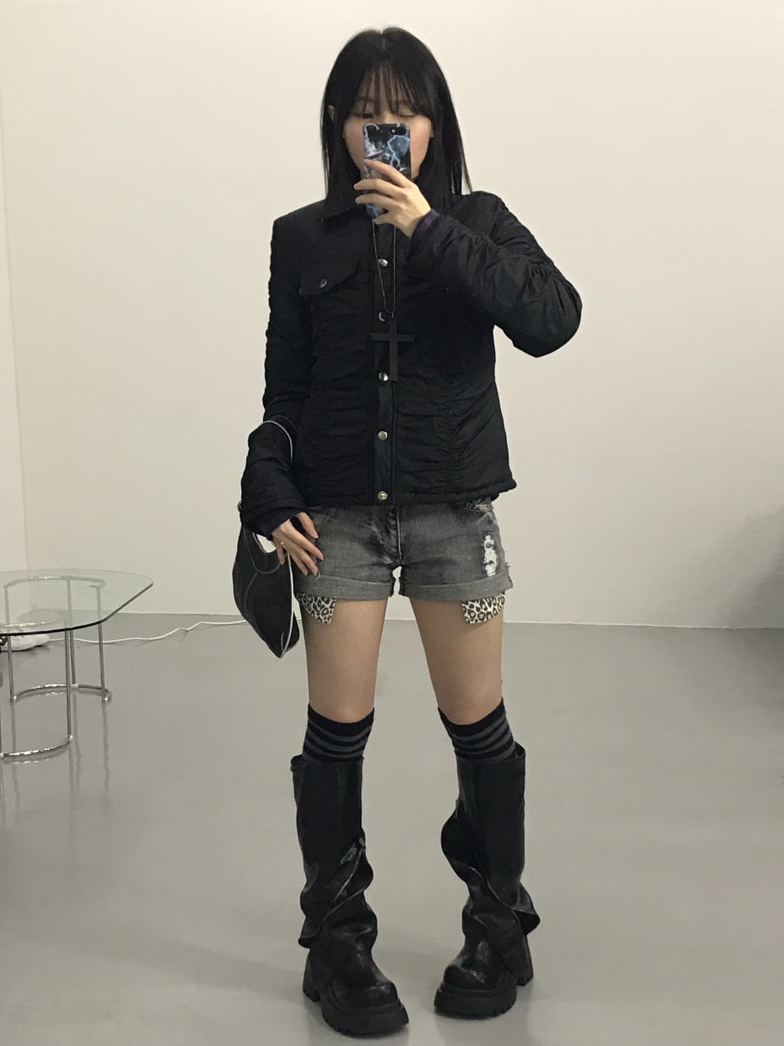 Ketty Poly Shirring Jackets 상품이미지2