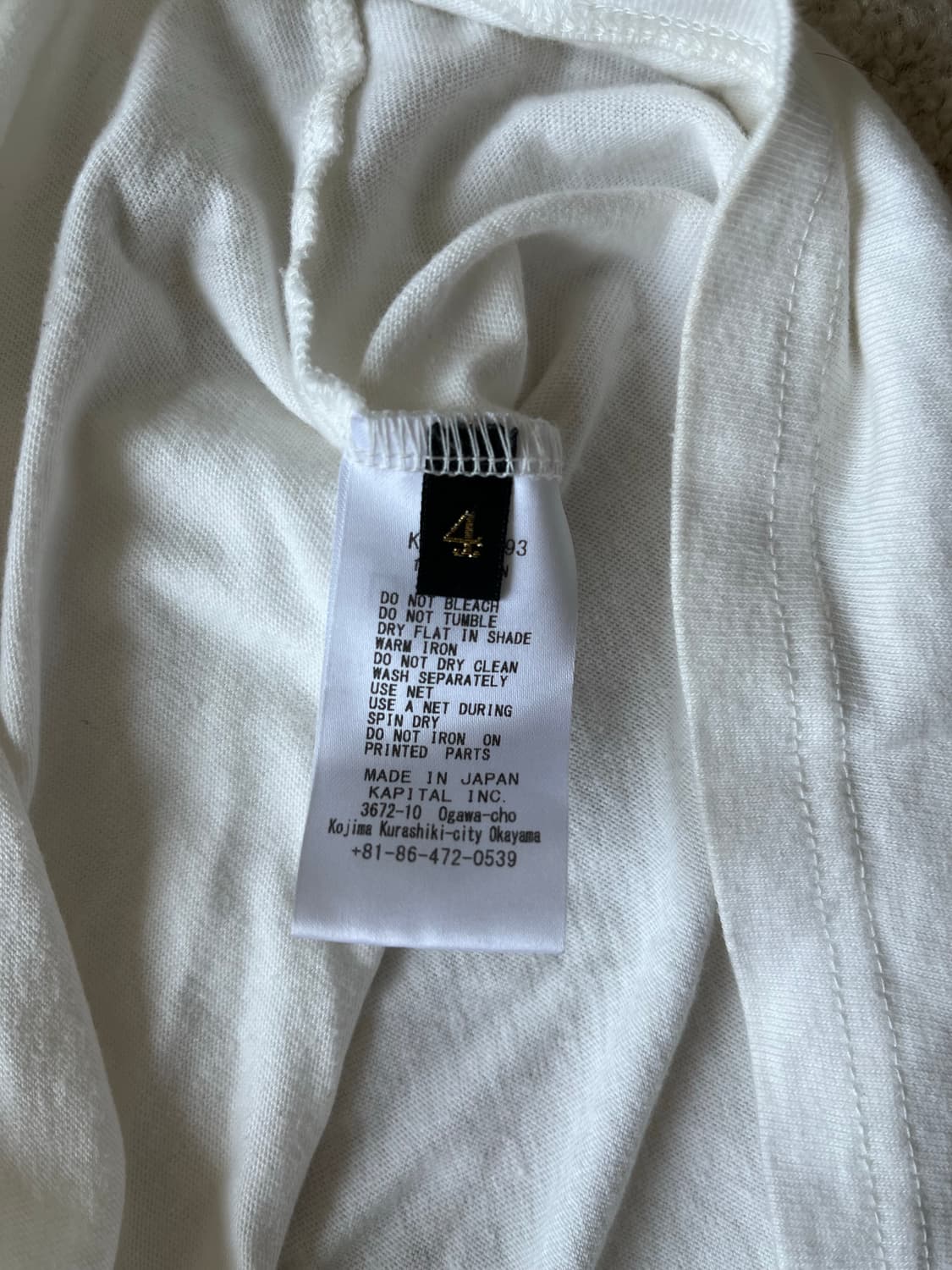 캐피탈 Denim Men Love Cats 링거티 (103-105) 상품이미지7