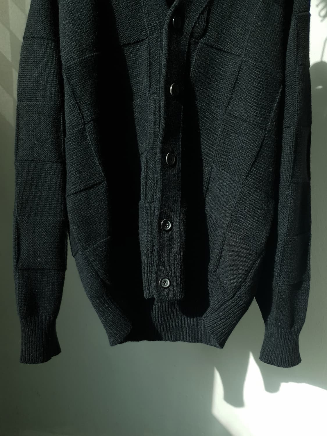 90s Comme Des Garcons Patchwork cardigan 상품이미지5