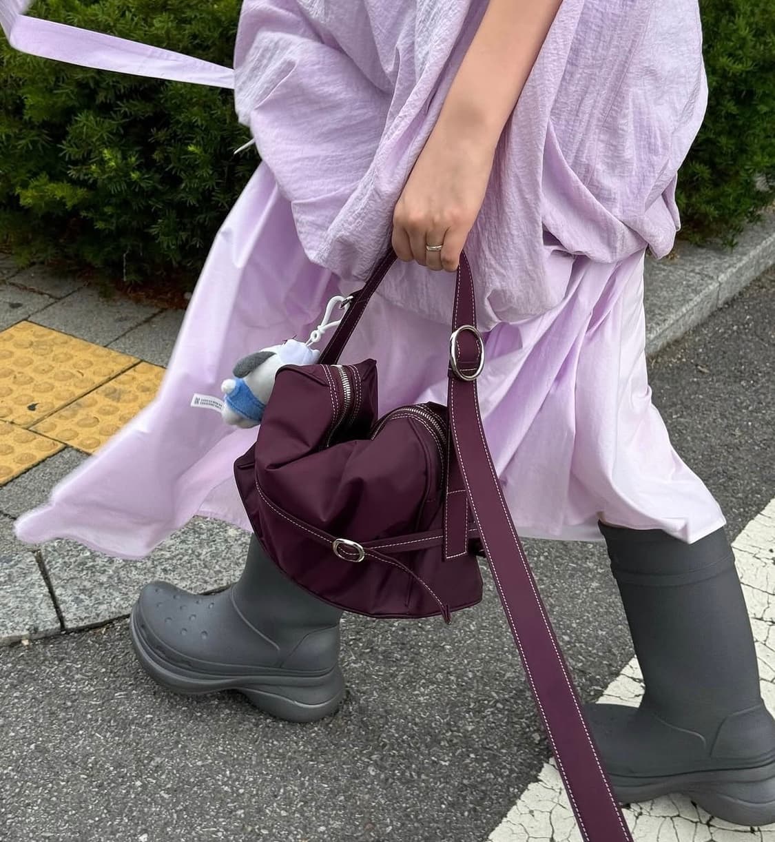 혜키 포트리 퍼플 백 POTY BAG / PURPLE 상품이미지1