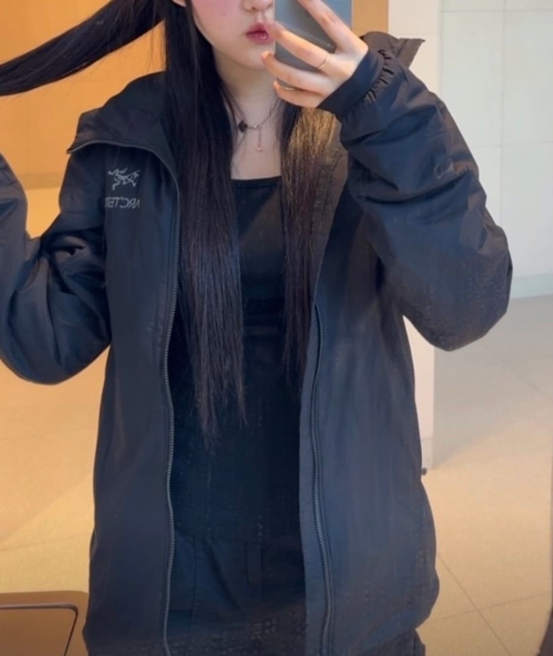 아크테릭스 아톰 후디 블랙 상품이미지1