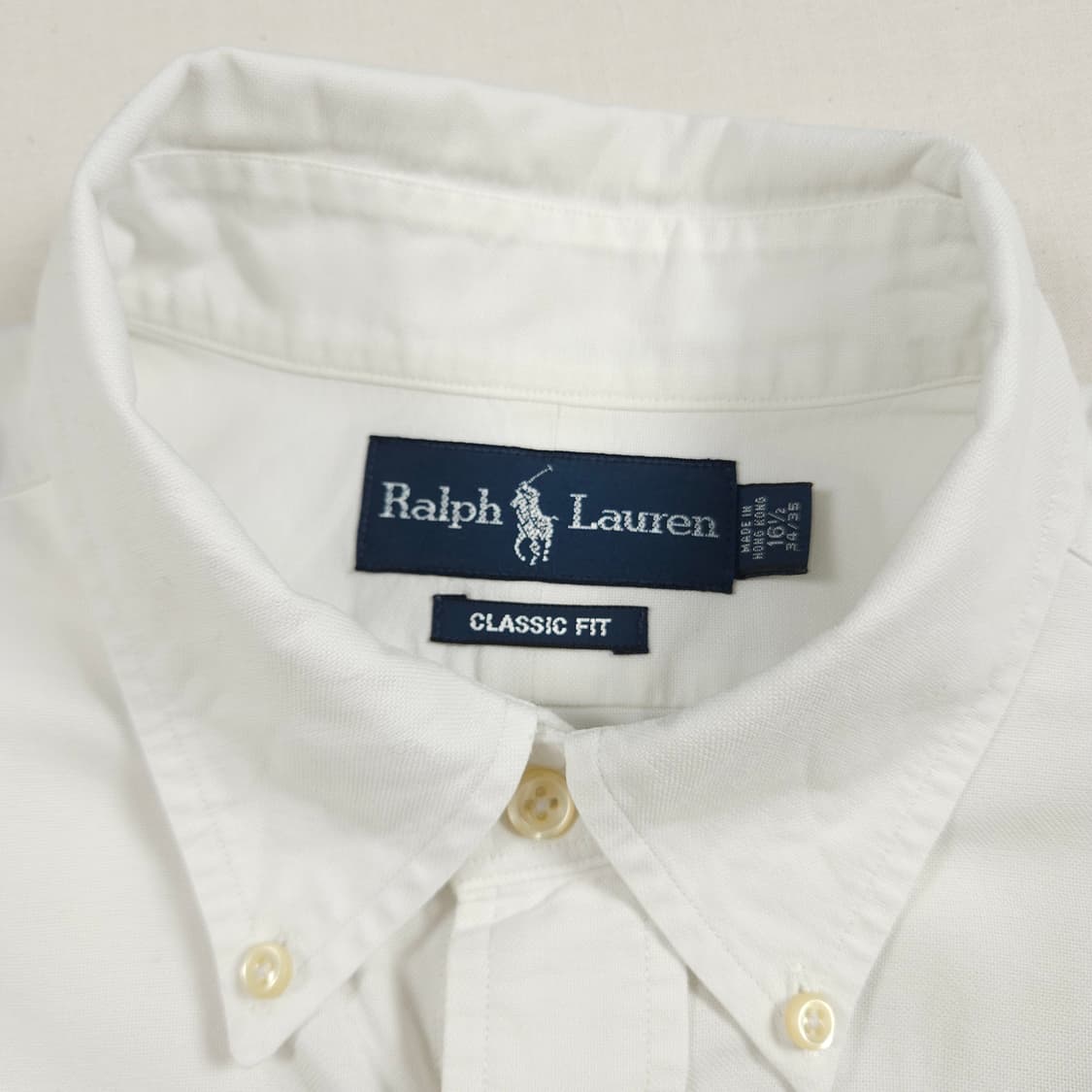 XL(105) 폴로 랄프로렌 옥스포드 화이트셔츠 상품이미지4