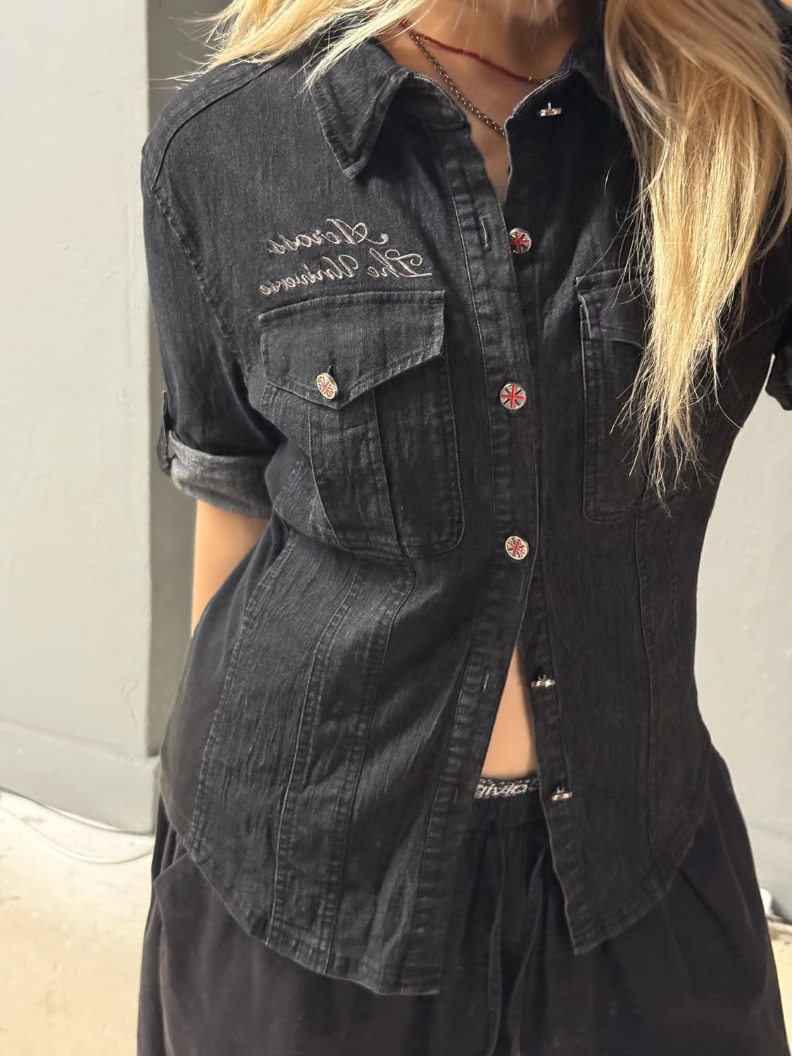 semantic design pocket shirt 상품이미지3